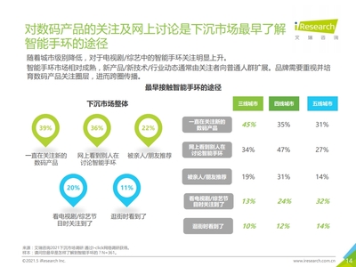 2021年中国下沉市场智能手环消费行为报告
